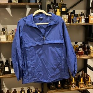 Ladies LANDS END WIND BREAKER, BLUE